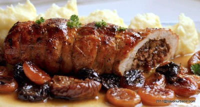 RULADA DE PORC CU CIUPERCI 0.600GR