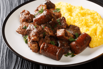 POMANA PORCULUI CU MAMALIGUTA SI MUJDEI DE USTUROI 1 KG