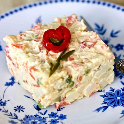 SALATA DE BOEUF cu PUI - 1KG